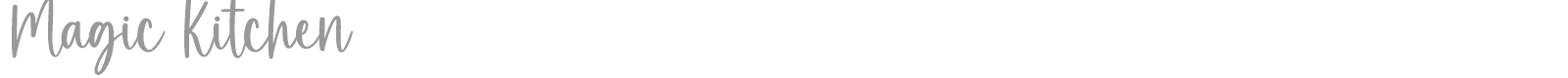 Magic Kitchen font preview